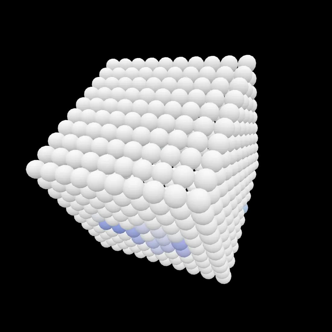 Cube of spheres, the studio mark